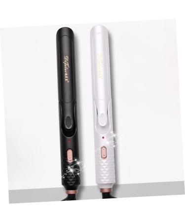 Outanaya 1pc Curling Iron for Salon Hair Straightener Brush Curling Wand Hair Straightener and Curler White US Plug White - Buy Online on GoSupps.com