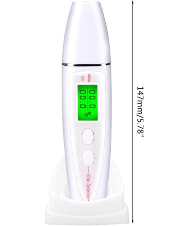 Precise Detector LCD Digital Skin Oil Moisture Tester for Face Skin Care with Bio-Technology Sensor Beauty Monitors Skin Moisture Analyzer - Buy Online on GoSupps.com