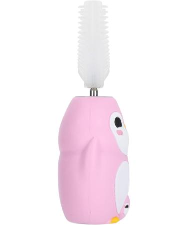 Kids U-Shaped Electric Toothbrush | Sonic Toothbrush with 3 Cleaning Modes for Toddlers | IPX7 Waterproof | 60ml Mousse Toothpaste | Automatic Children's Electronic Toothbrush (Pink) - Buy Online on GoSupps.com
