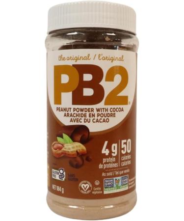 Peanut Butter Powder - Original Peanut Butter 184g and Chocolate Peanut Butter 184g - High Protein Powdered Peanut Butter. Versatile and Low-Calorie Protein Peanut Butter. - Buy Online on GoSupps.com
