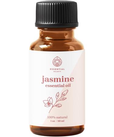 Jasmine Essential Oil (1 oz) - Premium Quality Aromatherapy | Essential Delights - International Shipping Available - Buy Online on GoSupps.com