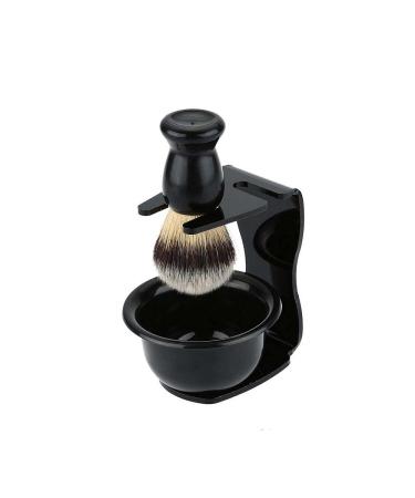 Razor brush set-shaving soap peel razor frame base and nylonhaar-rasier bristle for the salon home travel brauch-razor cleaning tool set for men