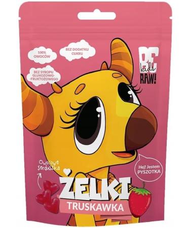  Be Raw! No added sugar strawberry and apple jellies 35g Purella Food - Buy Online on GoSupps.com