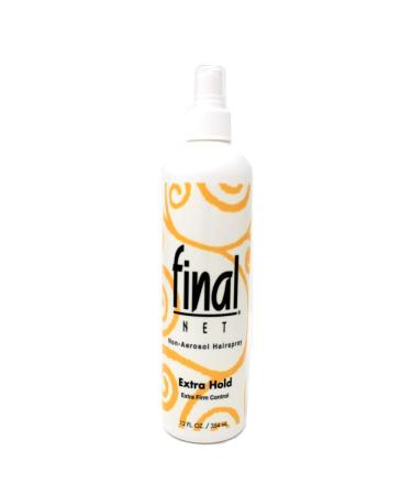 Final Net Non-Aerosol Hairspray Extra Hold 8 oz (Pack of 2)