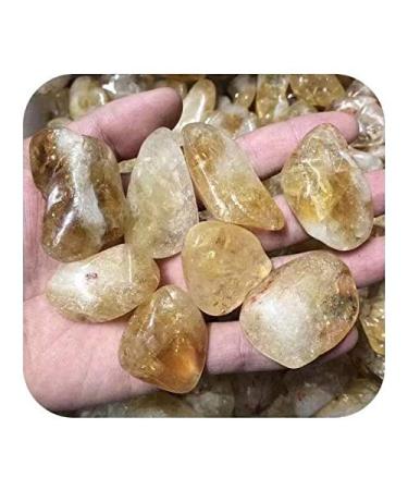500g Natural Polished Yellow Quartz Tumbled Stone Citrine Crystal Stone Obelisk