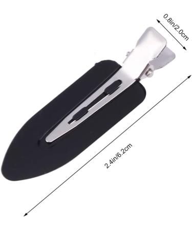 Toyvian Seamless Hair Clip Set - 24 Black Makeup & Pony Hairstyling Clips for Home & Salon | Perfect Gift for Christmas Birthdays & New Year - Buy Online on GoSupps.com