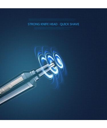 4-in-1 Electric Nose & Ear Hair Trimmer - Easy Clean Detachable Heads for Smooth Grooming - Buy Online on GoSupps.com