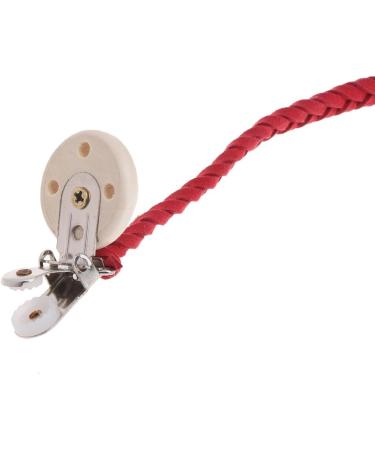 Hero's Pacifier Chain | Braided Bohemian Baby Nipple Clip & Holder | Stylish Rabbit Decor for Easter - Buy Online on GoSupps.com