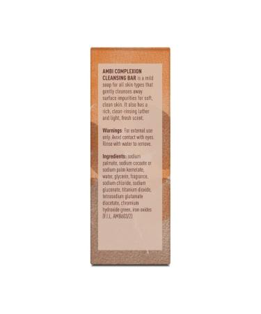 Ambl Skincare Bars Complexion Cleansing Bar 3.5 oz - Pack of 6 | Gentle Face Cleanser Bar - Buy Online on GoSupps.com