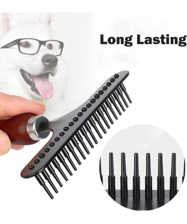 Violotoris Pet Tsomb for Delicate Grooming ESI Clean Durable Hair Remover Gandy Charpet Rake - Buy Online on GoSupps.com