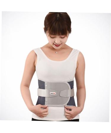 Waist Support Belt for Men & Women | Heated Gym Trainer & Pain Relief | Charcoal Fibre | 120x30cm - Buy Online on GoSupps.com