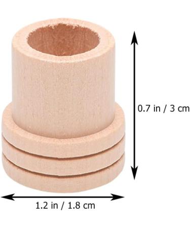 Minkissy 20-Piece Moxa Rollstock Holder Set | Fire Extinguisher Wood Moxa Stripes & Burner Lid for Moxibustion | Health & Maintenance Solutions - Buy Online on GoSupps.com