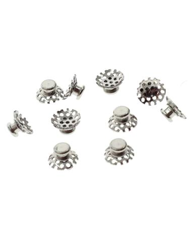30 Pcs New Dental Tomy Lingual Buttons Hollow Base Orthodontic Materials