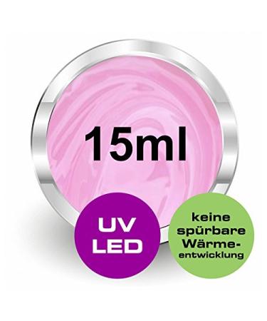 Camouflage Builder Gel Pink 15ml - UV & LED Medium Viscosity for Perfect Nails | International Shipping Available - Buy Online on GoSupps.com