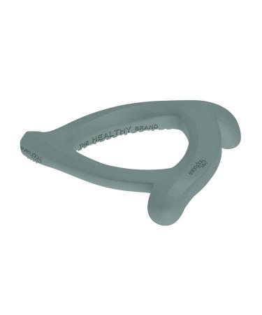 Everydaybaby Silicone Teething Ring Twin Pack | Calm Grey & Harmony Green | Safe & Durable for Infants - Buy Online on GoSupps.com