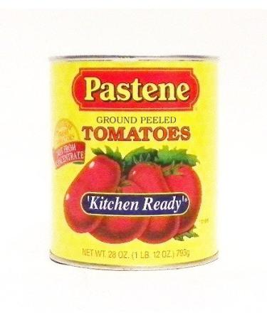 Pastene Kitchen Ready Ground Peeled Tomatoes - Net Wt. 28 oz.