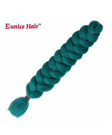 6 Packs Haolocs Jumbo Lichten Hair Extensions | Braun Colorful DIY Crochet Box | 100 cm Green | Premium Kunsthaar for International Shipping - Buy Online on GoSupps.com