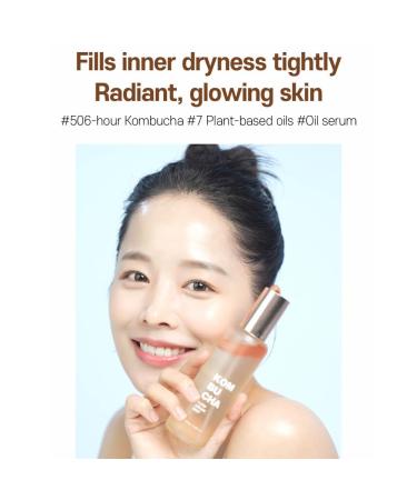 Elishacoy | Kombucha Glow Serum Mist 100 ml / 3.38 fl oz Fermented Kombucha + Peptide Glow Face Mist, Vegan Hydrating & Radiance Spray for All Skin Types/Best Moisturizer for Sensitive and Dry - Buy Online on GoSupps.com