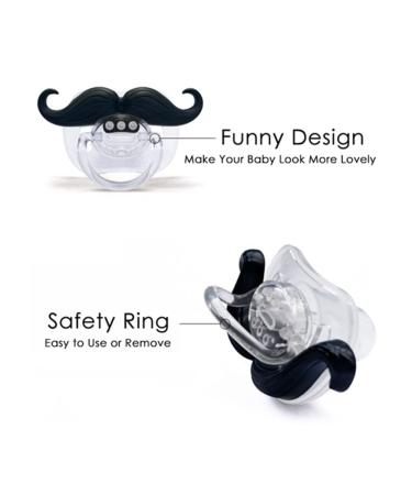 Soft Silicone Baby Pacifier - Fun Bear Nipple & Teething Toy for Breastfed Babies - Ideal Bath Toy Combo - Buy Online on GoSupps.com