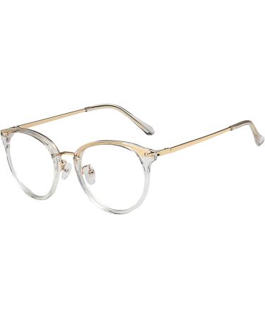 Buy Children's Blue Light Filter Glasses - Oval Z1020_1 Silver Gaming & Computer Glasses - Foldable No Prescription Needed - Buy Online on GoSupps.com