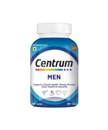 YANG Men Tablet World's No.1 Multivitamin with Grape seed extract Vitamin C & 21 other nutrients for Overall Health Strong Muscles & Immunity (Veg) 50s