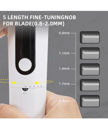 Professional Cordless Hair Clippers for Men - Titanium Alloy Blade Hair Cutting Trimmer & Electric Shaver - Barber Razor Cutter (Black - Buy Online on GoSupps.com