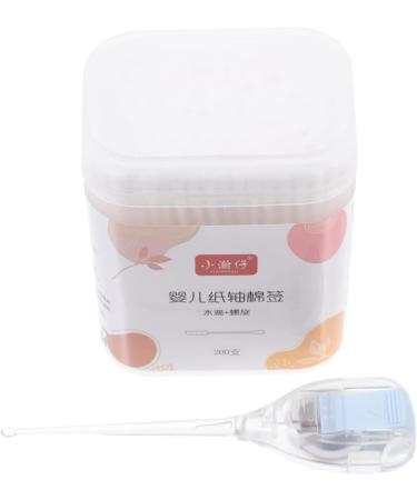 Ear Pick with Light and Cotton Swab - Ear Wax Cleaner Tool Set (Sky-Blue) | Ear Wax Remover Supplies - Buy Online on GoSupps.com