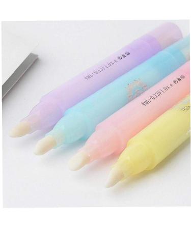 Amoy 1PC Nail-Art Corrector Feder Remove error with 3 tips Latest nail polish corrector pen clean erase manicure (random color)
