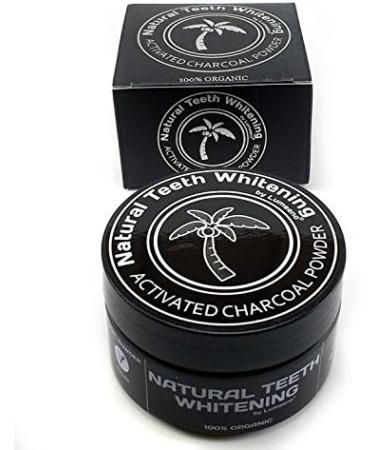 Organic Coconut Activated Charcoal Teeth Whitening Powder - Sensitive Tooth & Gum Cleanse - Vegan & Gluten-Free - Buy Online on GoSupps.com