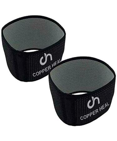 Buy Copper Heal Arch Support - 2 Units Compression Brace for Plantar Fasciitis Relief & Flat Feet | Best Achilles Support Sleeves | International Shipping - Buy Online on GoSupps.com