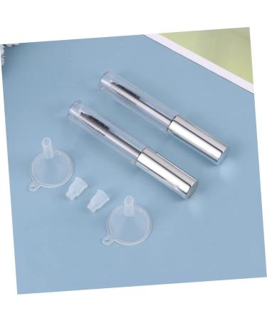 FOMIYES 20 Pcs Refillable Bottles Empty Bottles Refillable Mascara Tube Eyelashes Tube Storage Bottle Clear 1 g (Pack of 1) Silverx2pcs - Buy Online on GoSupps.com