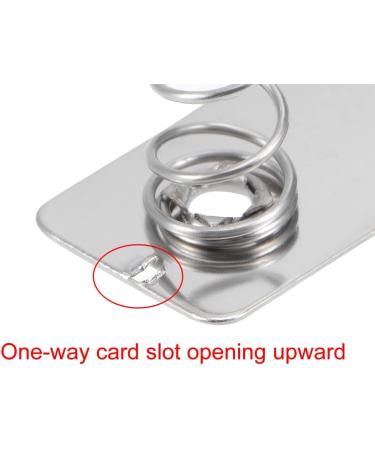 Buy uxcell 20 Pcs AA Battery Conversion Spring Contact Plates - Positive to Negative Nickeling - 24mm x 11mm - International Shipping Available - Buy Online on GoSupps.com