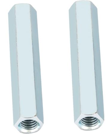 2pcs M8 * 66 Long Rod Nut Hex Hexagonal Sleeve Nut Standoff Threaded Fasteners(As shown) - Buy Online on GoSupps.com