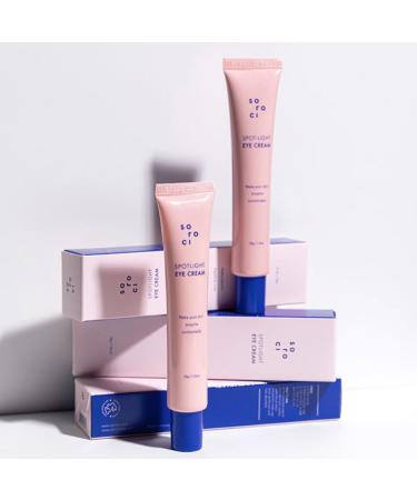 Soroci Spotlight Eye Cream | Anti-Aging Care for Sensitive Skin | NMF Complex | Vegan Natural Cosmetics | 3-Zones Treatment - Buy Online on GoSupps.com