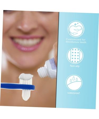 Solustre Double-Headed Manual Toothbrush - Portable Reusable & Colorful 1-Pack | Ideal for Travel & Prosthesis Care - Buy Online on GoSupps.com