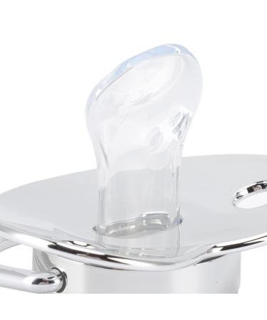 Schnuller Clip Set for Newborns - Bling Baby Pacifier DIY Photo Decoration Safe & Exquisite Souvenir (Silver) - Perfect for 6-18 Months & Parties | International Shipping Available - Buy Online on GoSupps.com