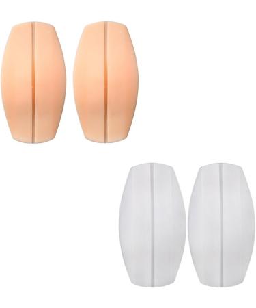 Shoulder Pads Silicone Bra Underwear - Anti-Slip DIY Sewing Pads (Skin Color 9x5cm) - 1 Pair/Lot - Buy Online on GoSupps.com