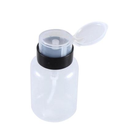 Greenlans Nail Polish Remover Bottle 200ml White Pump Dispenser Liquid