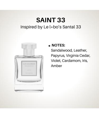 Inspired by LeLabo's Santal 33 Saint 33 EDP Long Lasting 12-14 Hours Perfume Spray for Men Women unisex All Skin Types Cruelty Free 0.33 oz 10ml Inspired by Lelabo's Santal 33 Eau de Parfum 0.33 Fl Oz (Pack of 1) - Buy Online on GoSupps.com