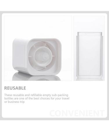 Beaupretty 30ml Empty Refillable Airless Pump Bottle Airless Press Pump Bottle Travel Vacuum Bottle Airless Cosmetic Pump Bottle for Cream Lotions - Buy Online on GoSupps.com