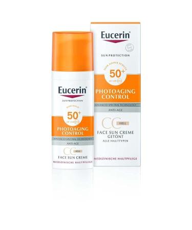 Eucerin Sun Photoaging Control SPF50+ Crema Solare Viso Colorata Naturale 50 ml