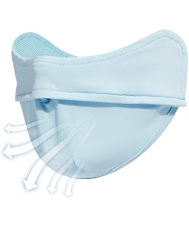 Yiurse Blue UV Face Mask for Women | Adjustable Anti-UV Breathable Mask for Outdoor Activities & Sports - Buy Online on GoSupps.com