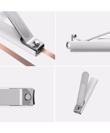 UNbit Nail Clipper Stainless Steel Nail Clippers with Anti-Splash Cover Trimmer Pedicure Care Nail Clippers. - Buy Online on GoSupps.com