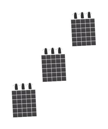 Beavorty 3 Sets Glasses Cloth Window Cleaning Cloth Wipes Cloth Eyeglasses Cleaning Wipes Micro Fiber Cloth Blackx3pcs 13.5x13.5cmx3pcs