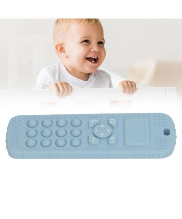 Portable Remote Control Shaped Teething Toy for Babies - Blue - Buy Online on GoSupps.com
