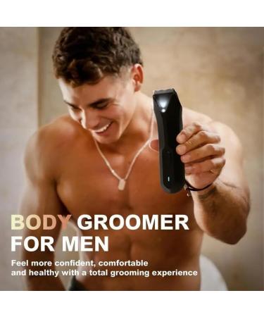 Shop Electric Groin Hair Trimmer - Waterproof Rechargeable & Safe Ceramic Heads for Men - Buy Online on GoSupps.com