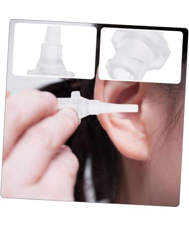 BATHVEVE 10Pcs Disposable Ear Washer Tips for Ear Cleaning Compatible with Ear Wash Systems Portable and Easy to Clean Gentle Earwax Tips for Ear Supplies - Buy Online on GoSupps.com