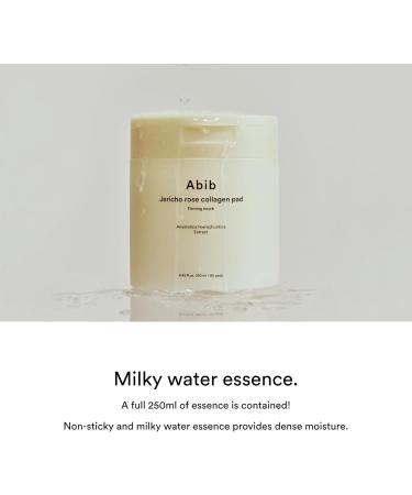 Abib Jericho Rose Collagen Pad - 60 Firming Toner Pads with Hydrating Collagen Extract for Radiant Skin | International Shipping Available - Buy Online on GoSupps.com