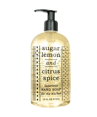 Greenwich Bay Trading Co. Luxurious Hand Soap For The Kitchen  16 Ounce (Sugar Lemon & Citrus Spice)