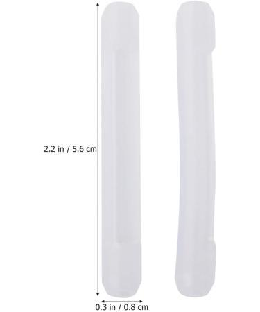 Faruta 20 Pairs Silicone Glasses Ironing Sleeves | Anti-Slip Elastic Ear Grip Hooks for Sunglasses & Reading Glasses - Transparent Gray - Buy Online on GoSupps.com